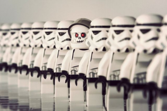 Even the Lego Stormtroopers