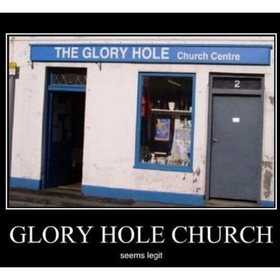 Glory hole church