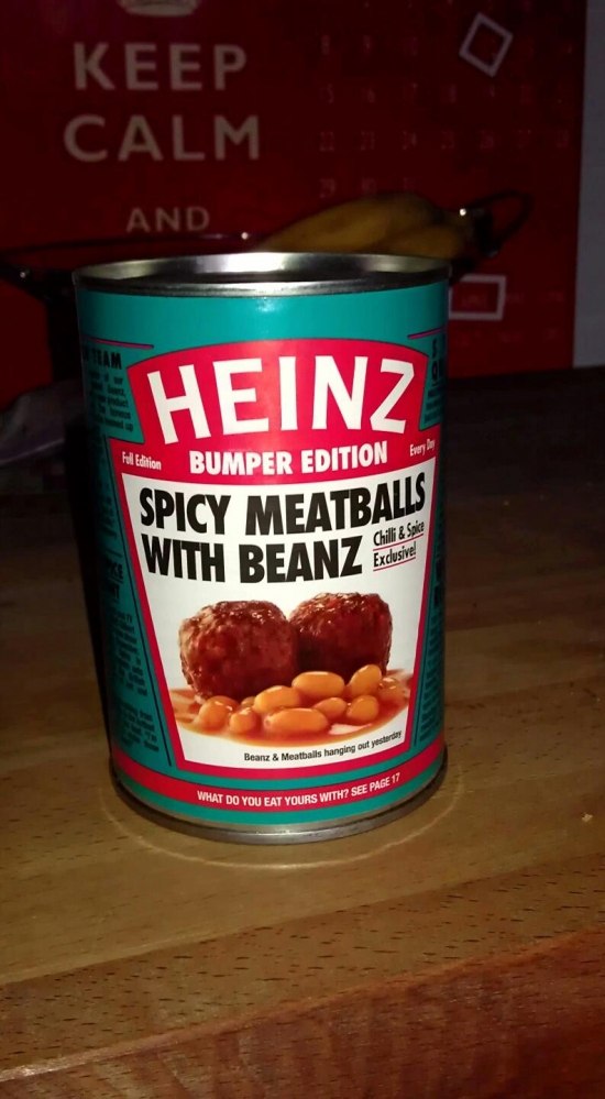 Heinz Spice Meatballs with Beanz