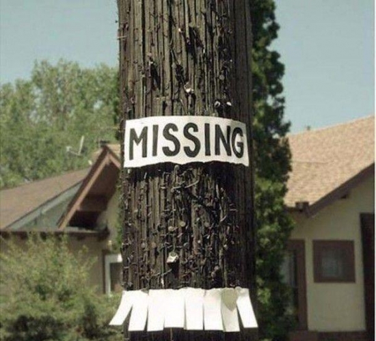 Missing...