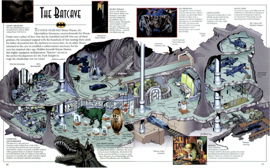 The Batcave More Detail