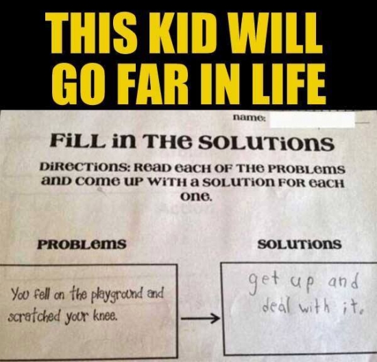 This kid will go far in life2
