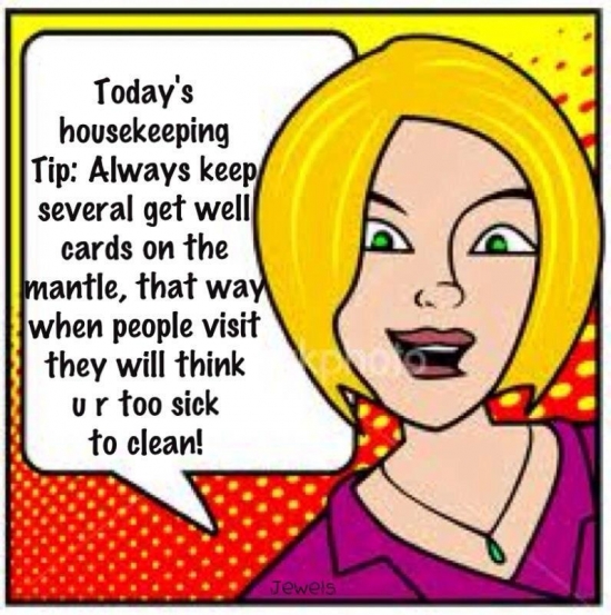 Todays House keeping tip