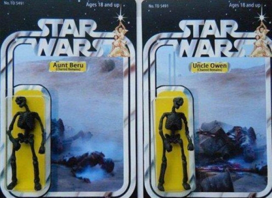 What If Star Wars Figures Aunt Beru and Uncle Owen