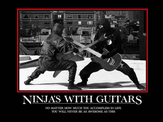 ninjas with Guitars2