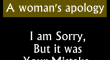 A Womans Apology