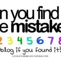 Can you find the mistake