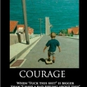 Courage I have a bad feeling about this2
