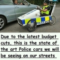 Due to the latest budget cuts....