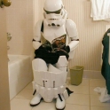 Even Stormtroopers have to take a break
