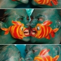 Fish Face Art