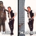 Han and Han Solo
