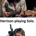 Harrison playing Solo