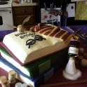 Harry Potter Books Cake