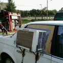 Home made car air conditioning