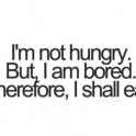 Im not hungry