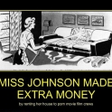 Miss Johnson made extra money2