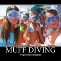 Muff Diving Its good to be prepared2