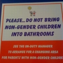 No non gender children please