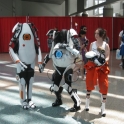 Portal 2 Co op Bots Chell Cosplay
