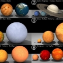 Size Difference of Planets