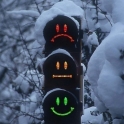 Smiley Traffic Lights