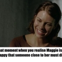 Something bad must happen to Maggie at some point