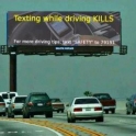 Texting whle driving KILLS