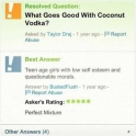 What Goes Good With Coconut Vodka