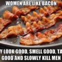 Women are like bacon2
