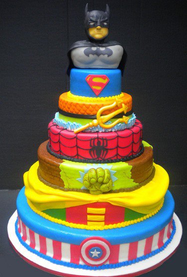 A Cake fit for Superheroes