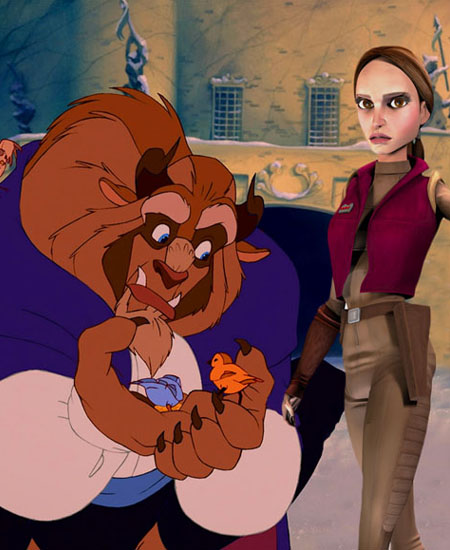 Beauty and the Beast Star Wars Crossovers
