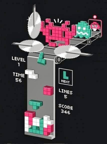 Behind the scenes in Tetris