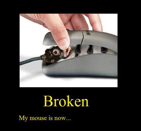 Broken Mouse