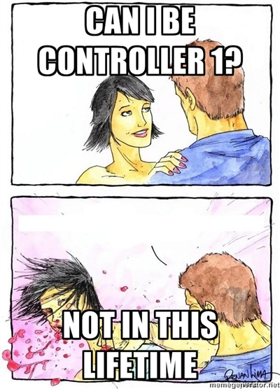 Can I be controller 1