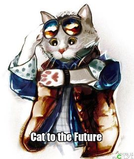 Cat to the future