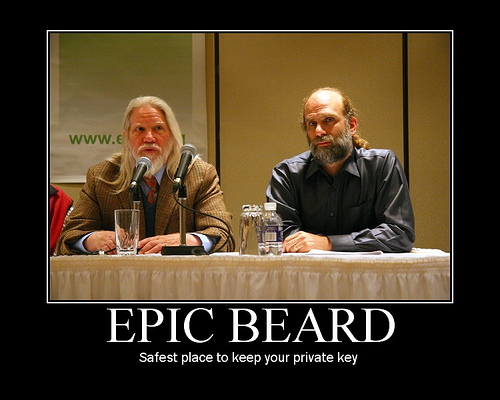Epic Beard to keep your key