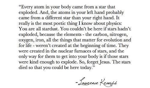 Every Atom In Your Body