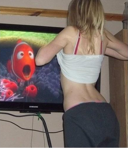Finding Nemo Think he found something else