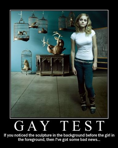 Gay Test sculpture