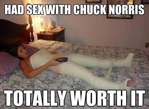 Had Sex With Chuck Norris