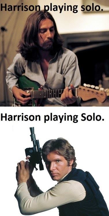 Harrison playing Solo
