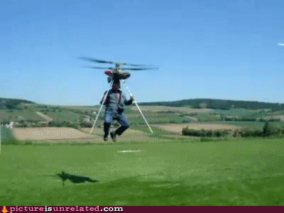Homemade helicopter
