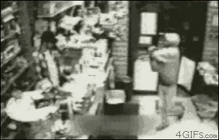 How not to rob a store