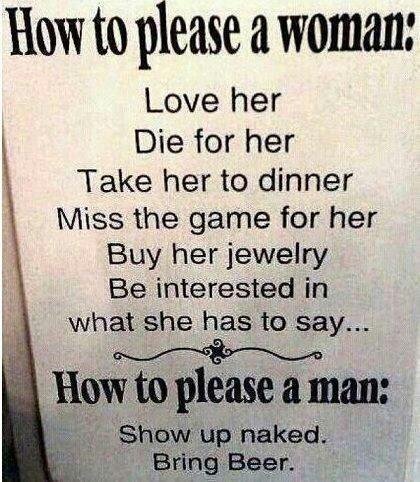 How to please....