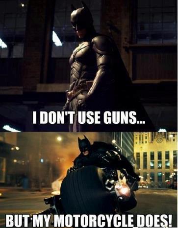 I dont use guns