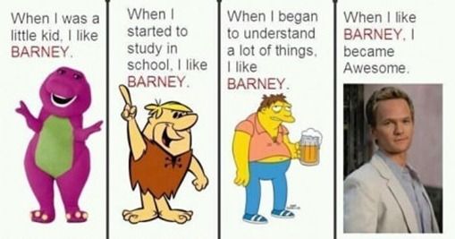 I like BARNEY