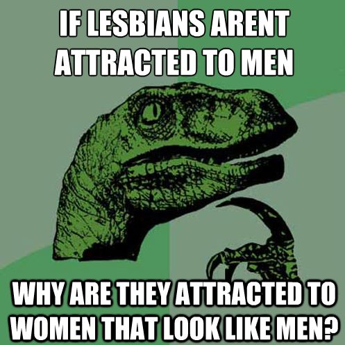 If lesbians arent attracted to men