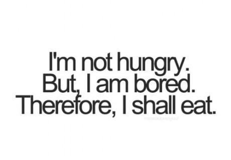 Im not hungry