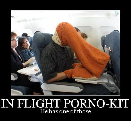 In Flight Porno Kit